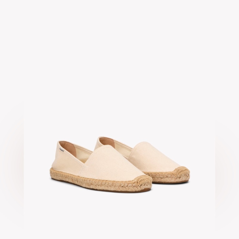 Soludos Espadrille The Original Natural Undyed Women's Size 5.5 Slip On Shoe